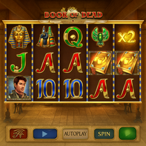 Azur Casino - Book of Dead Slot Game